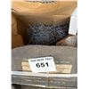 Image 2 : Crate of assorted hardware and partial box of 3 1/2” nails