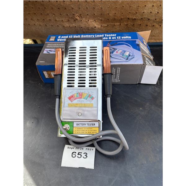 NIB Battery load tester