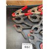Image 2 : Box of assorted clamps