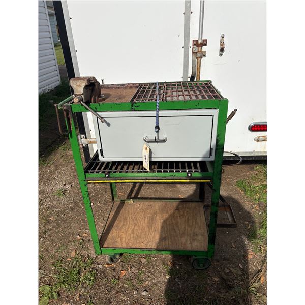 Welding bench made for MIG welder