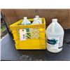 Crate of 4L jugs hand sanitizer