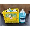 Image 1 : Crate of 4L jugs hand sanitizer