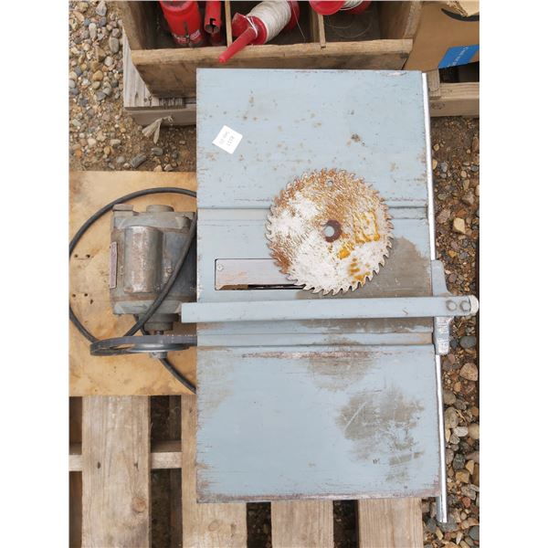 Circular table saw