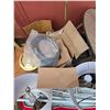 Image 5 : Pallet of household items- furniture, lamps,