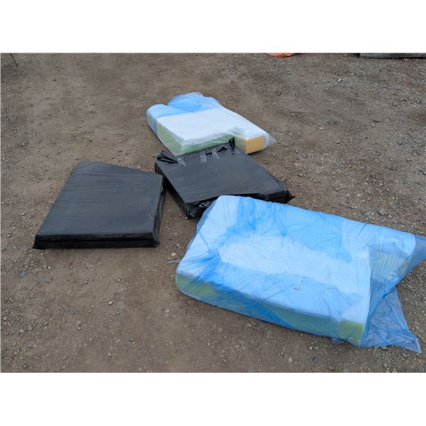 Lot of Insulation Styrofoam (2) 48"x32"x8") (2) 35"x30"x7")