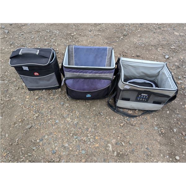 (3) Cooler Bags (ok Condition)