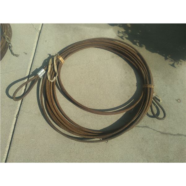 steel cable - roughly 50ft long