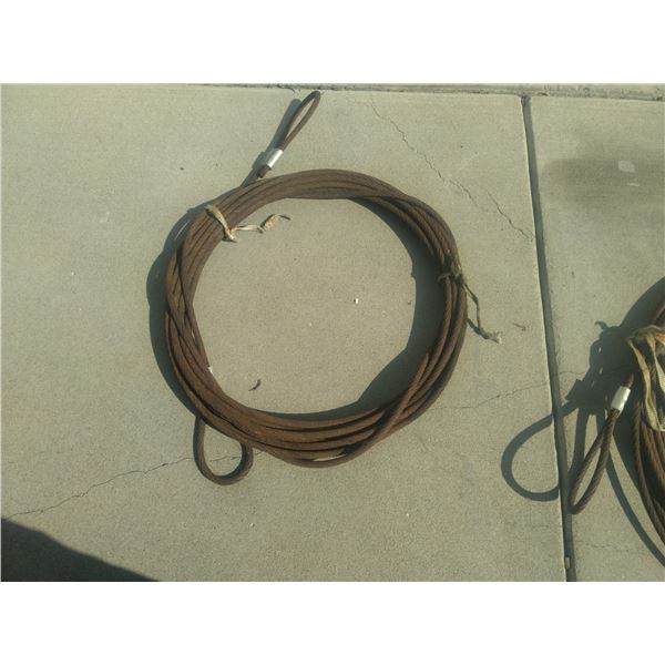 steel cable - roughly 50ft long