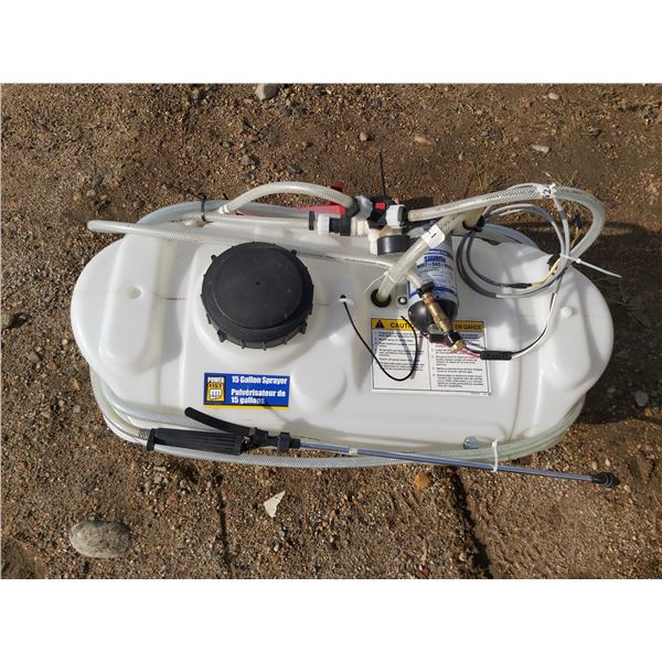15 Gallon sprayer with pump
