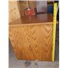 Image 4 : Wooden shelving cabinet with hooks