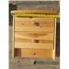 Image 2 : Small wooden nightstand (bedside table)