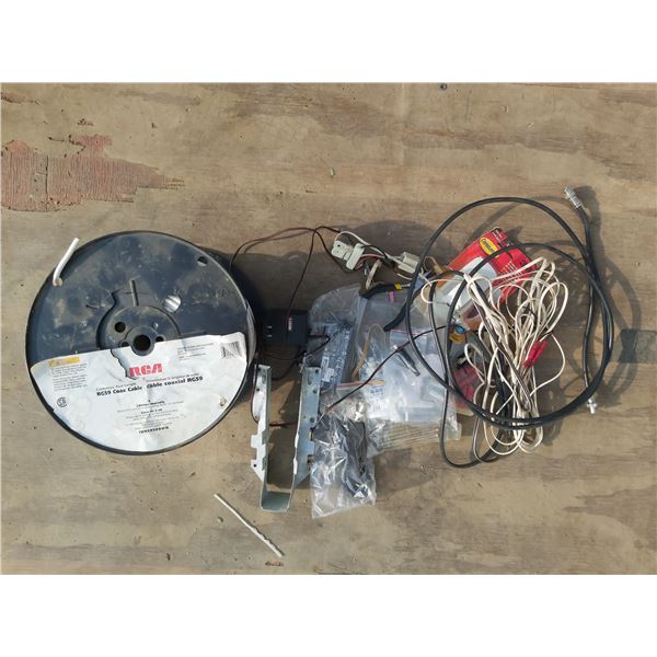 Lot of Hardware (Cables, electric misc.)
