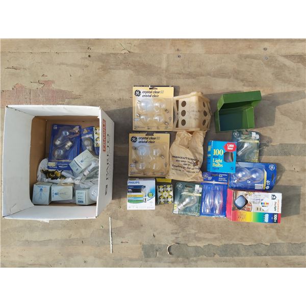 Lot of misc. electric lamps