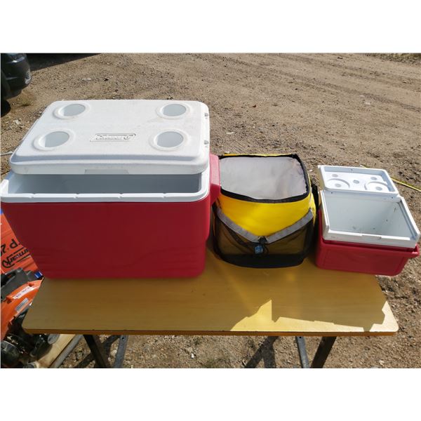 Coolers and sn insulated bag