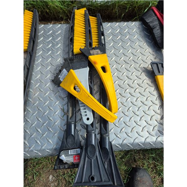 Lot of Windshield Scrapers