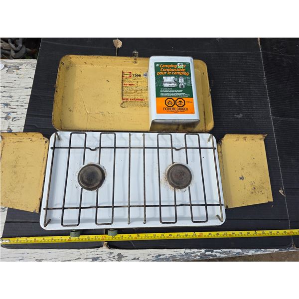 Propane camping stove and camping fuel