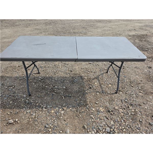 Folding table- 29" by 72" by 30"H