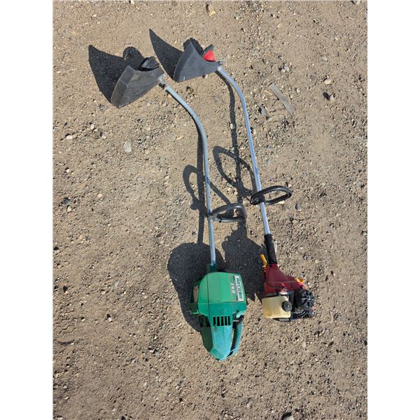 2 gas powered weed wackers