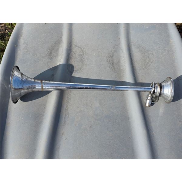 Chrome horn- 25"L