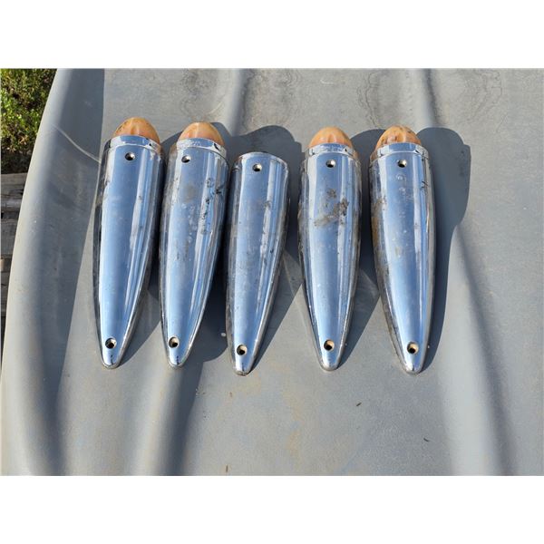 Chrome marker lights 16"L x5