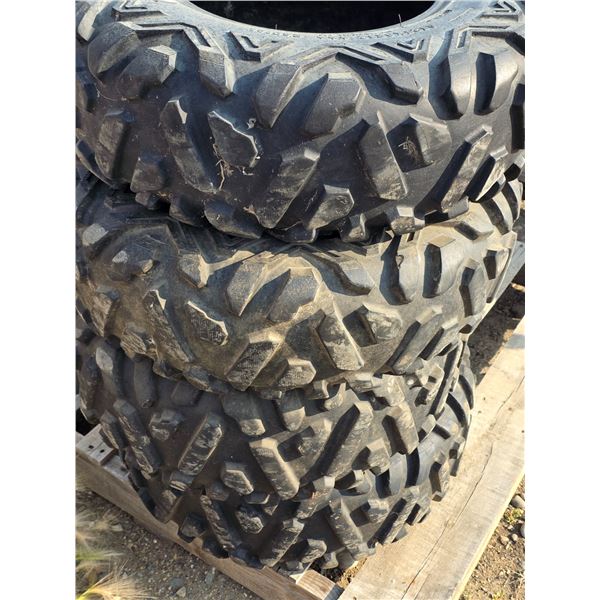 Max big horn tires x 4- At25X5R12