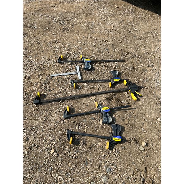 Bar clamp and caliper