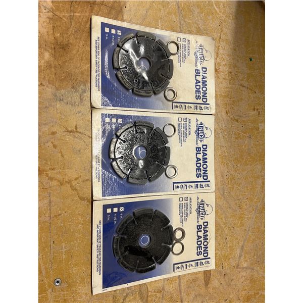 Diamond Blade x3 (Unopened) 4inches