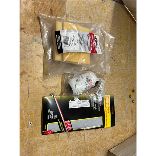 Miscelleneous Items (Sanding sponge. Trim refill, Sand Paper) (Unopened)