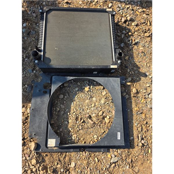 580 Case radiator for back hoe