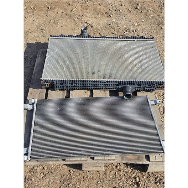 2009 peter build radiator and condenser for AC