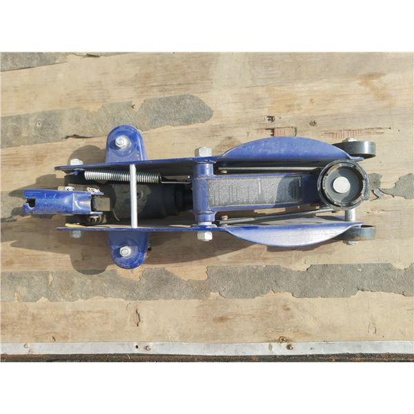 Hydraulic floor jack (Blue)