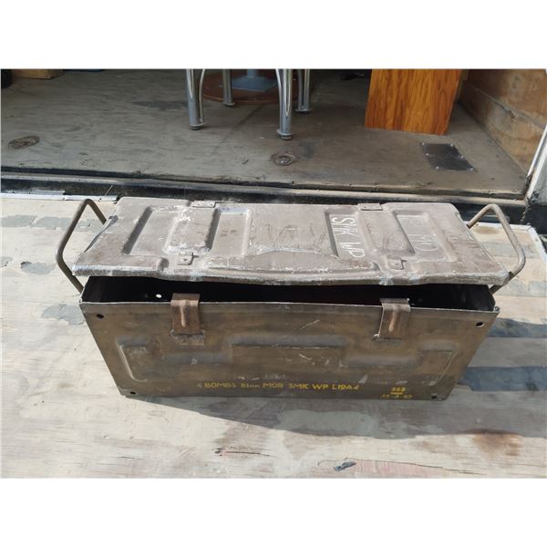 Military ammo crate
