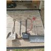 Image 1 : Lot of misc. hand tools (Shovel, Sledgehammer, Bow saw)