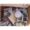 Image 3 : Box of Misc. Light Related Items (Light Bulbs, Switches, covers, and etc.)