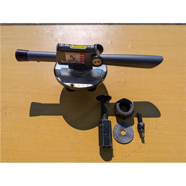 Vintage David White Meridain Model 8090 Ser:164243 w/ Case