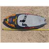 Image 2 : Oren FMF Black Magic Water Knee Board 55" (Ok Condition)
