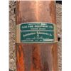 Image 3 : (2) Fire Extinguishers (1) Vintage Copper Flag Fire Equipment LTD. and (1) ABC10P-3 Model Extinguish
