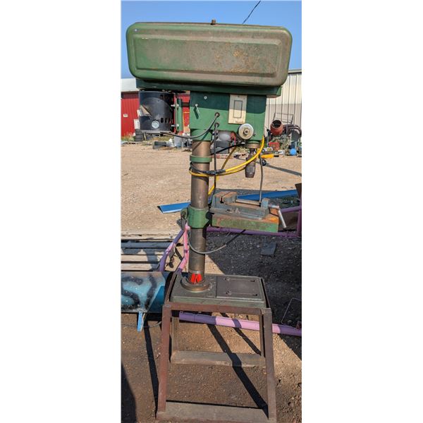 Not Tested Heavy Duty Drill Press SER.No 90824 Triangle Brand