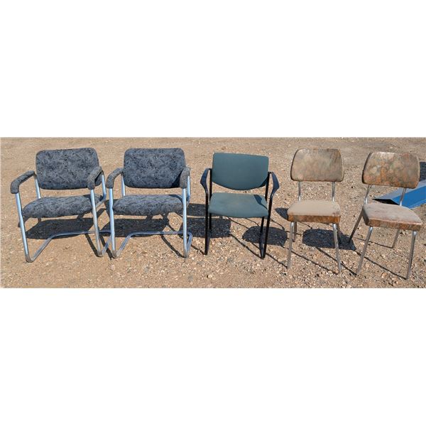 (5) Lobby Chairs