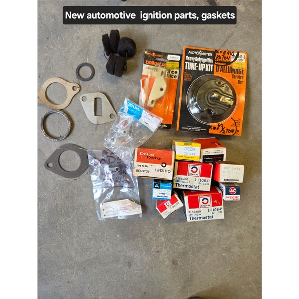 lot of New Automotive Ignition Parts and Gaskets