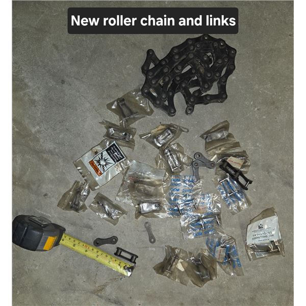 New roller Chain and links