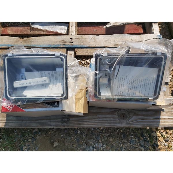 Quartz halogen Floodlight (500W) x2