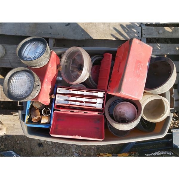 Lot of misc. (Headlights, vehicle parts)