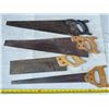 Image 1 : 4 handsaws