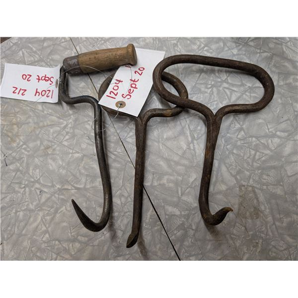 (3)Vintage Bail hooks