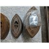 Image 3 : Lot of Antique Sad irons (Brockville, Ontario) and w/ Misc. Scrap