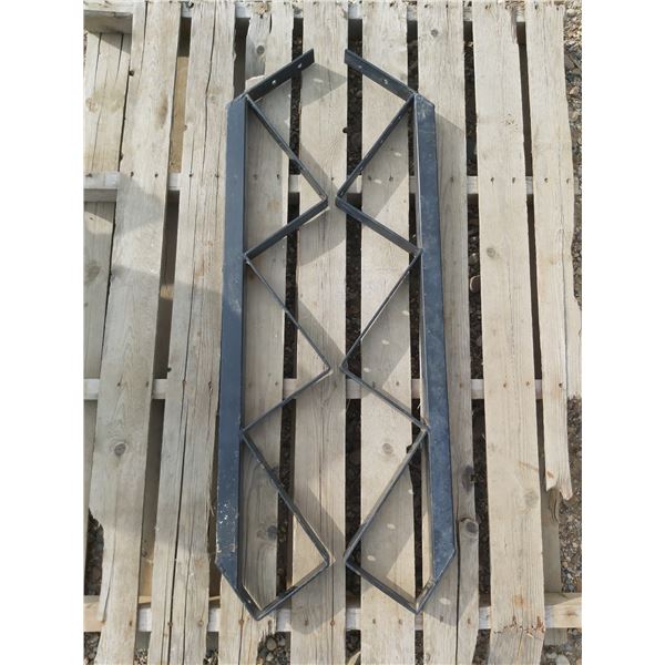Metal stair risers 4.1"