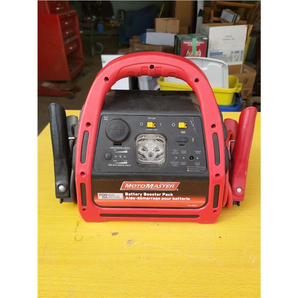 Battery booster pack MotoMaster