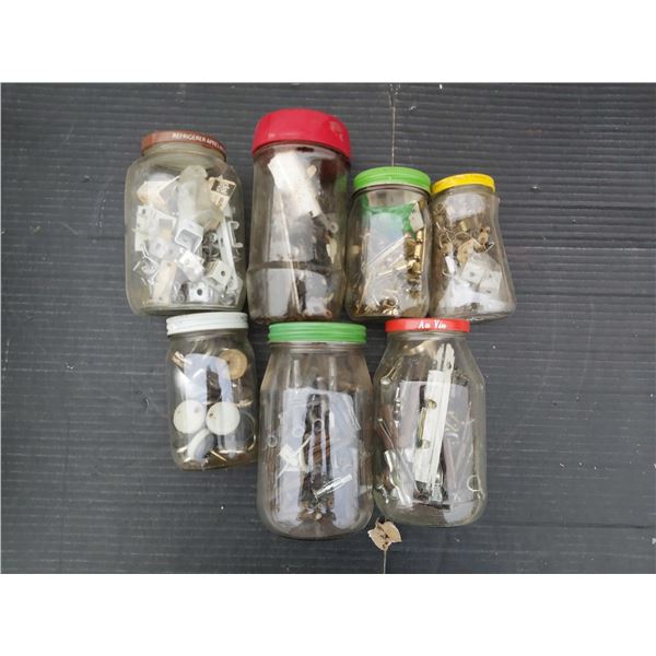 Lot of Hardware (Electrical fittings, washers, connectors)