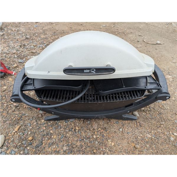 Propane Portable Camping Grill w/ Cleaning Brush and Fold Out Ends (Works)